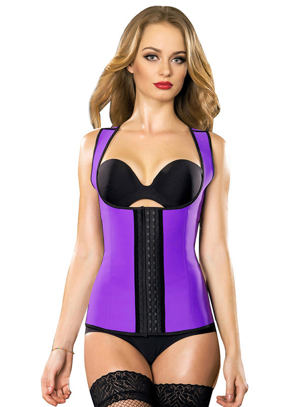 Waist Cincher Bones Latex Corset