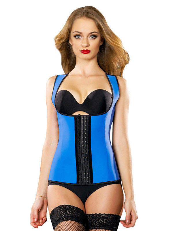 Waist Cincher Bones Latex Corset