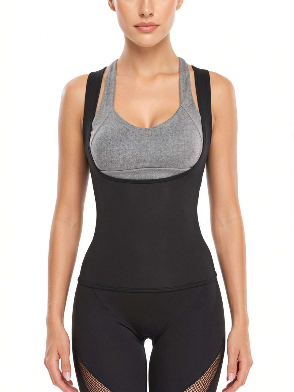 Latex Underbust Vest Waist Trainer Corset