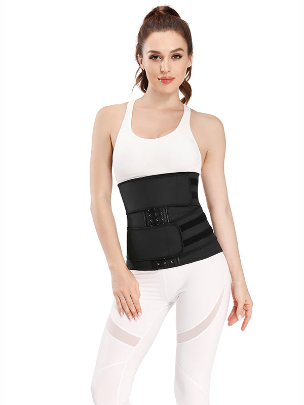 9 Steel Bones Latex Waist Trainer