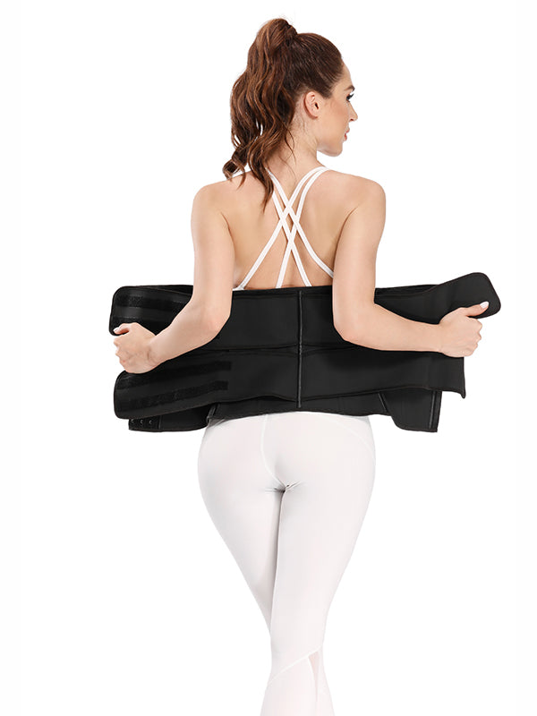 9 Steel Bones Latex Waist Trainer