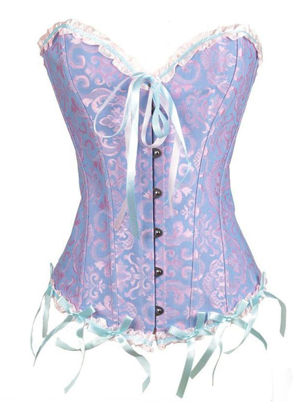 Strapless Brocade Bridal Corset
