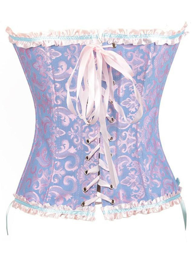 Strapless Brocade Bridal Corset