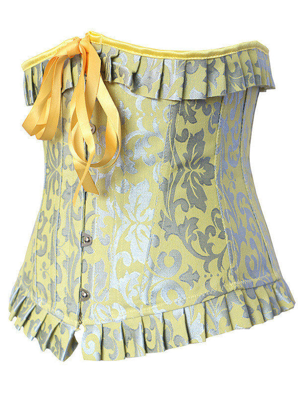 Sexy Floral Printed Women Corset