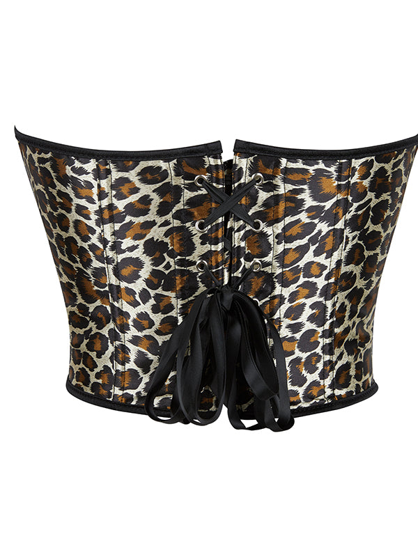 Women Sexy Steampunk Overbust Corset
