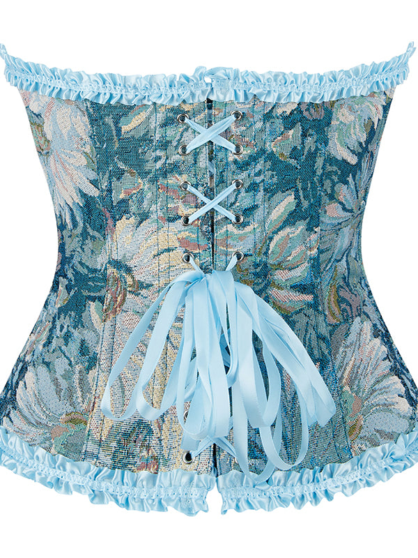 Women Sexy Steampunk Overbust Corset