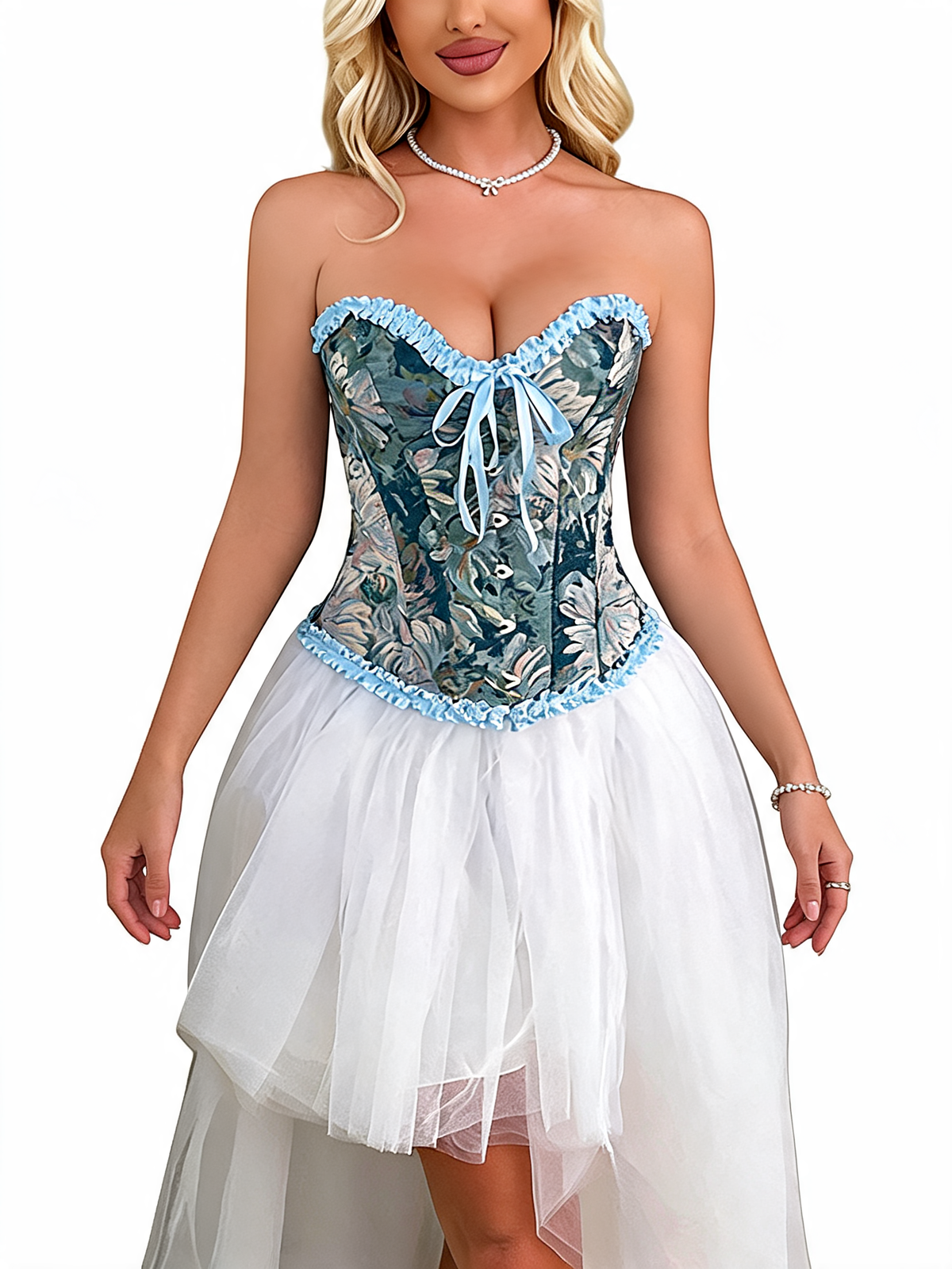 Women Sexy Steampunk Overbust Corset
