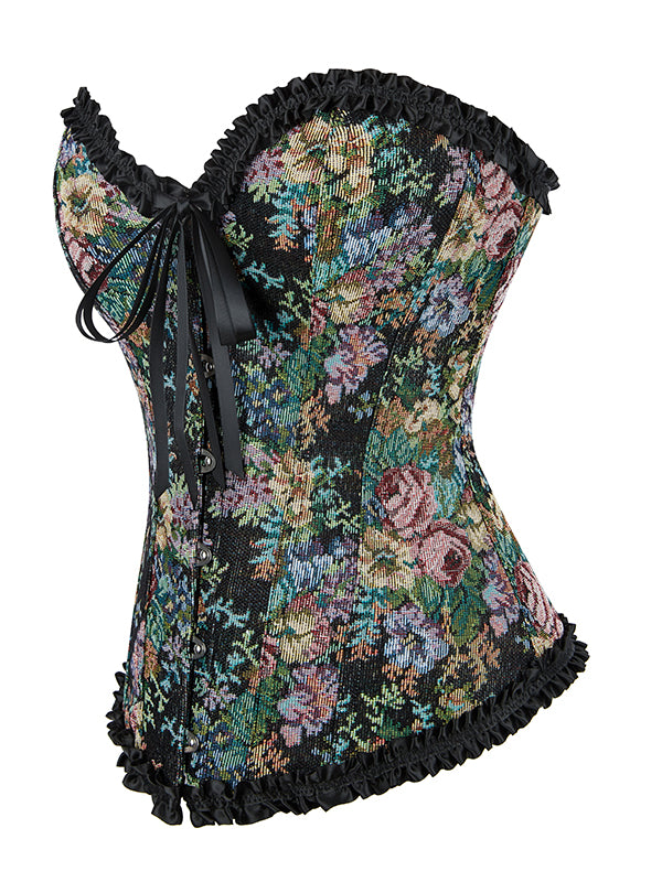 Women Sexy Steampunk Overbust Corset