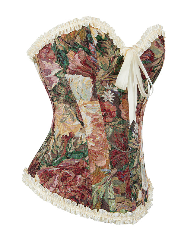 Women Sexy Steampunk Overbust Corset