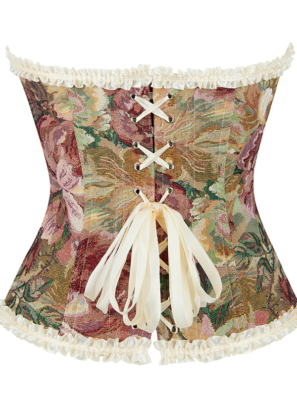 Women Sexy Steampunk Overbust Corset