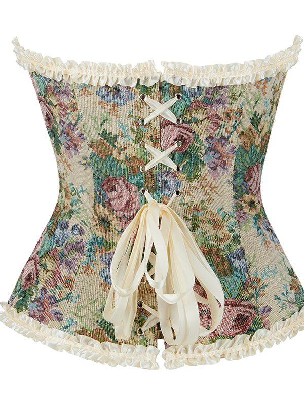 Women Sexy Steampunk Overbust Corset