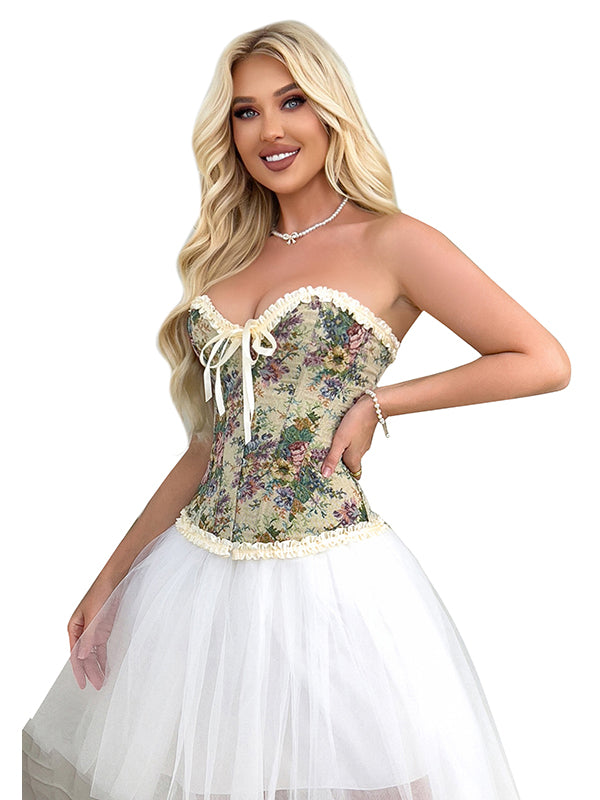Women Sexy Steampunk Overbust Corset