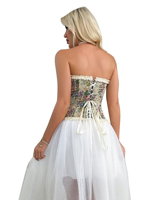 Women Sexy Steampunk Overbust Corset