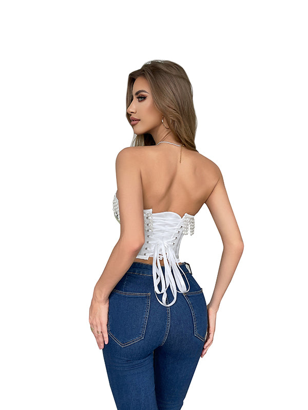 Women Sexy Steampunk Overbust Corset
