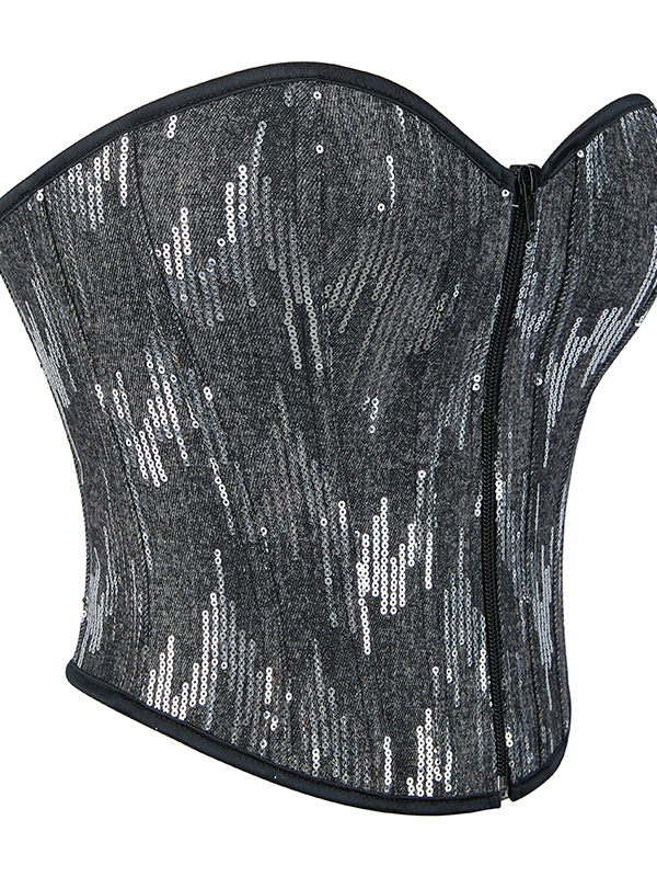 Women Sexy Steampunk Overbust Corset