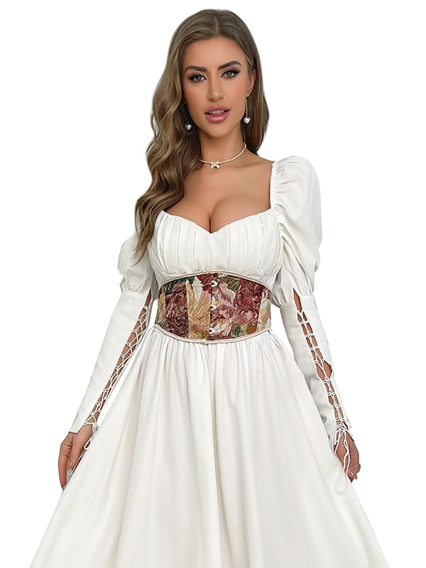 Women Sexy Steampunk Underbust Corset