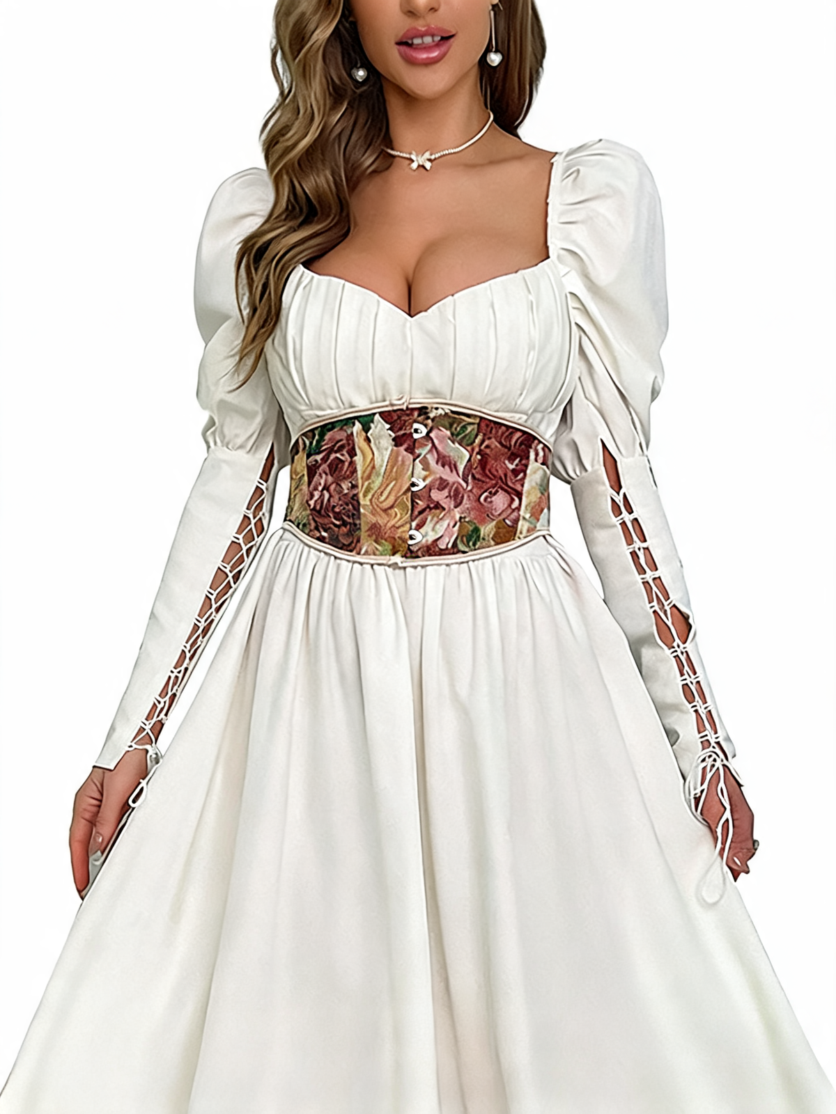 Women Sexy Steampunk Underbust Corset