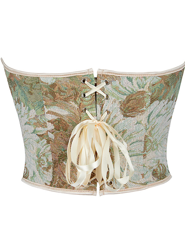 Women Sexy Steampunk Overbust Corset