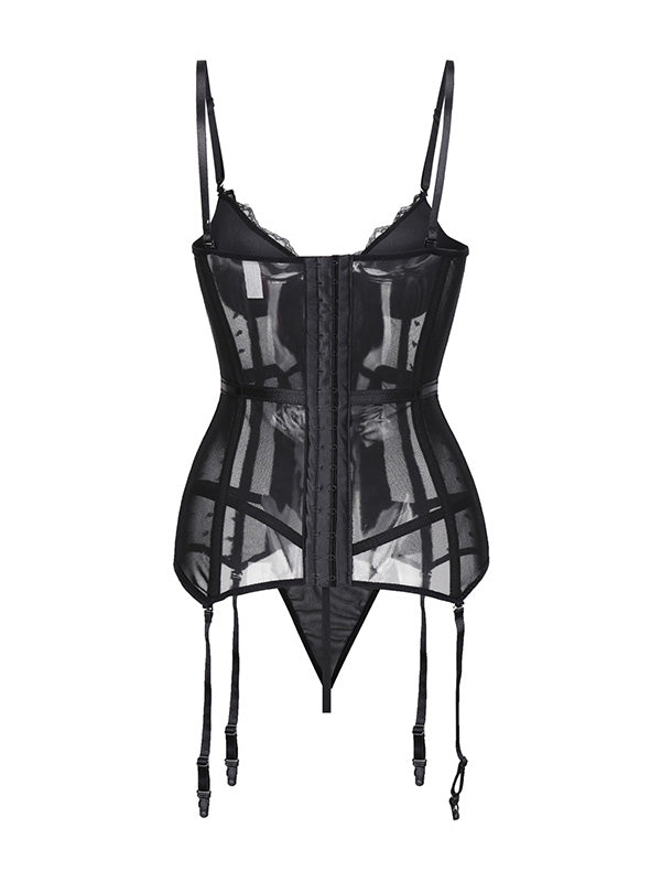 Lace Women Overbust Corset