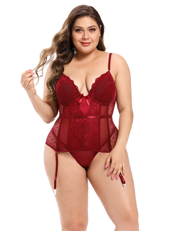 Lace Women Overbust Corset