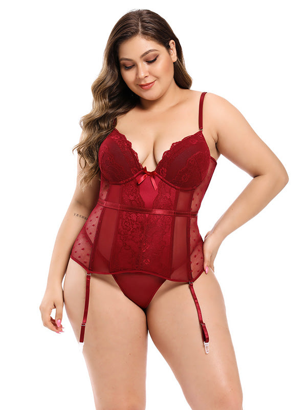 Lace Women Overbust Corset