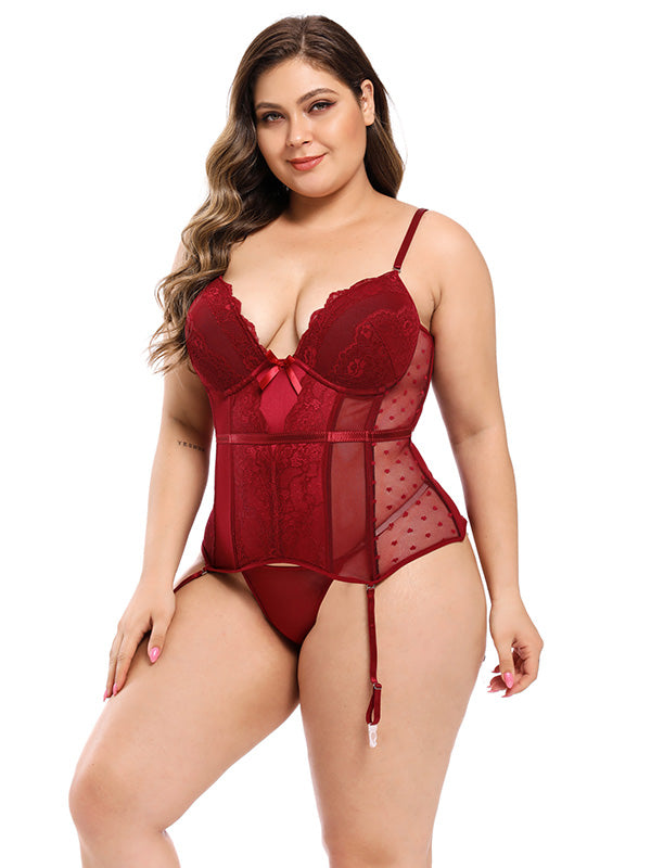 Lace Women Overbust Corset