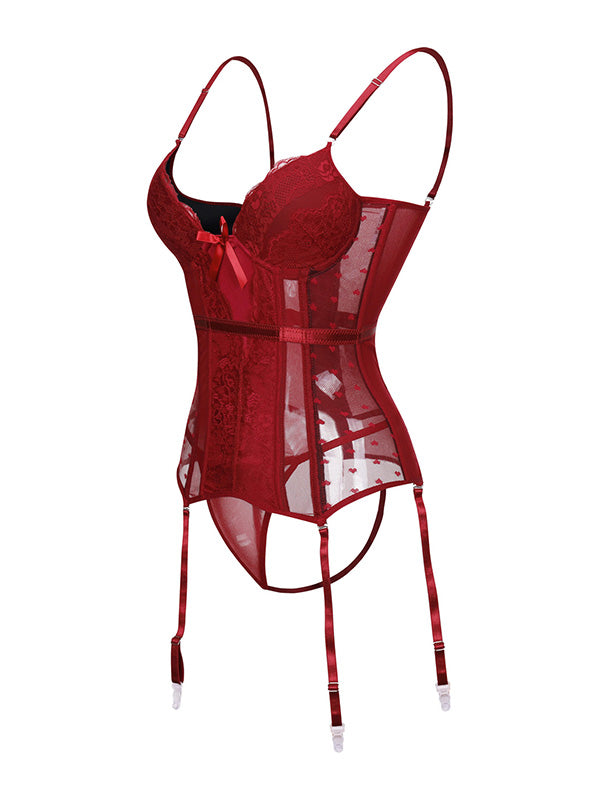 Lace Women Overbust Corset