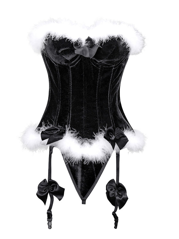 Black Women Overbust Corset