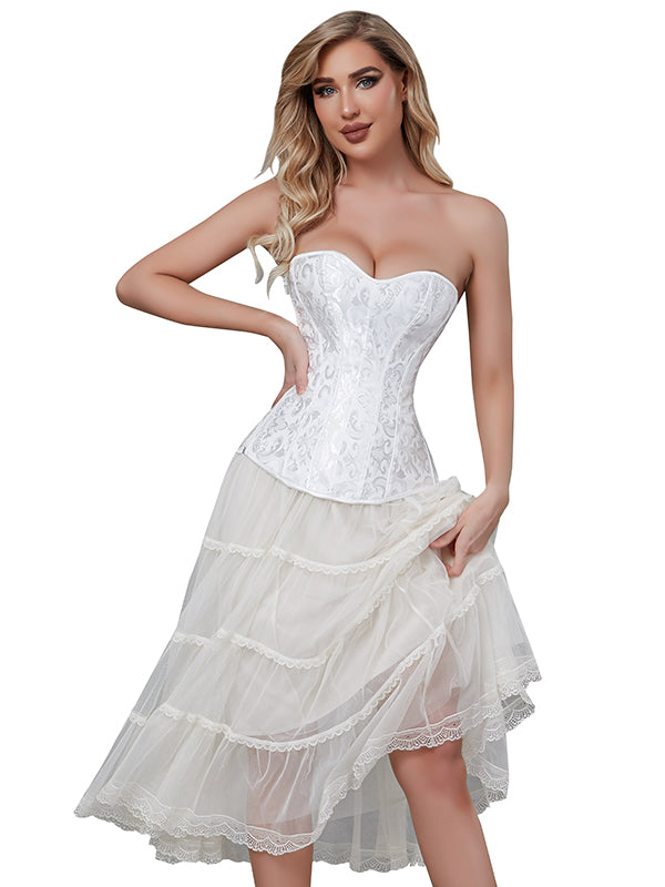 Women Sexy Steampunk Overbust Corset