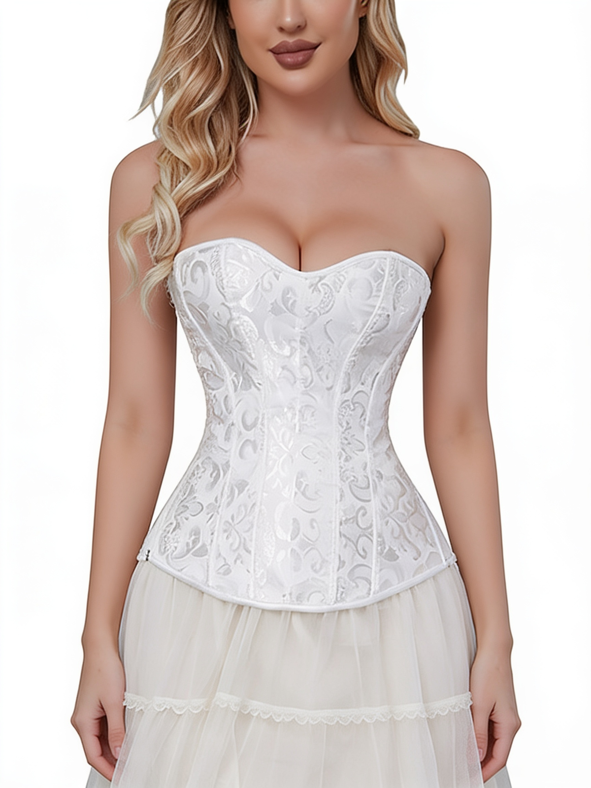 Women Sexy Steampunk Overbust Corset