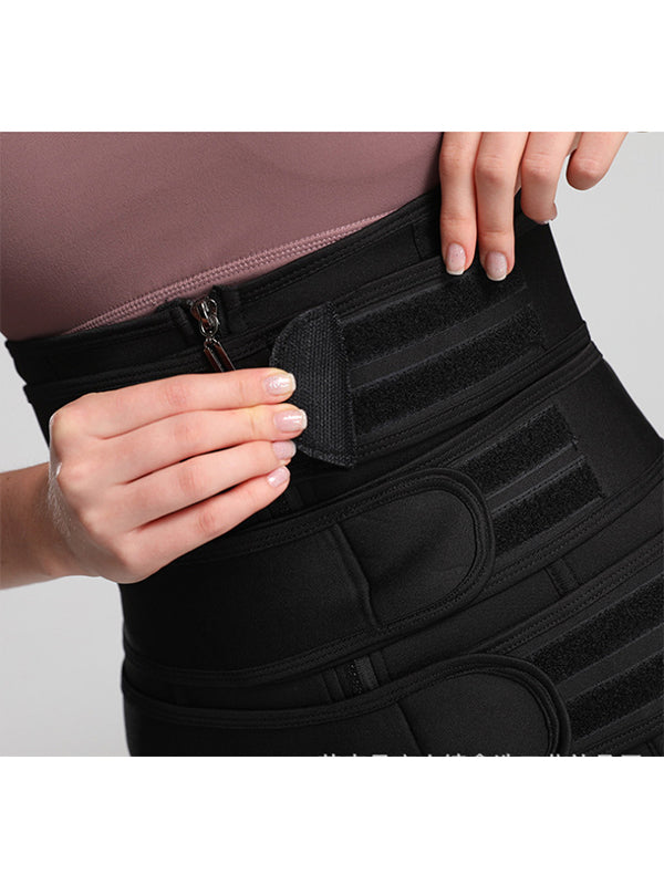 Latex Three-Belt Waist Trainer