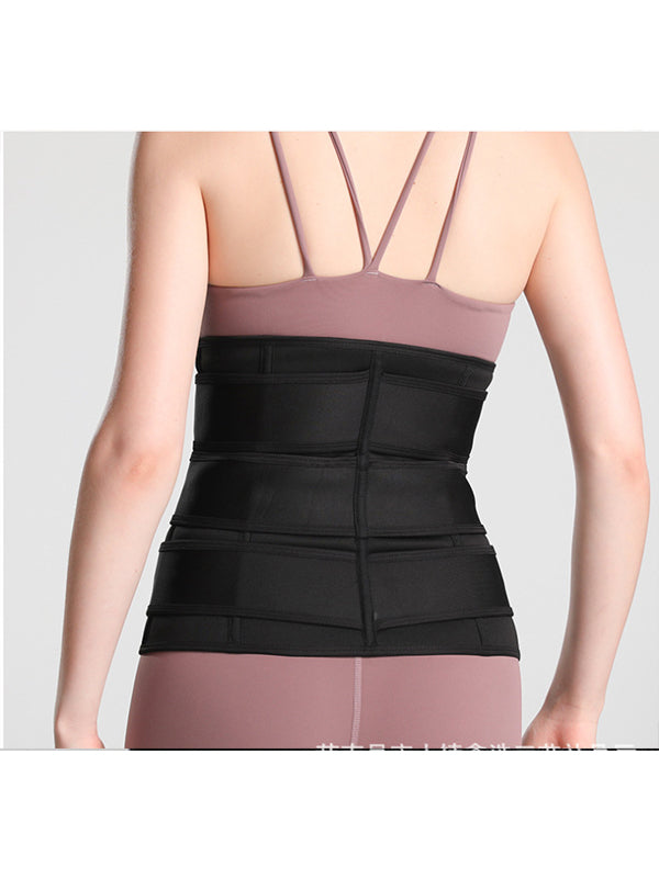 Latex Three-Belt Waist Trainer