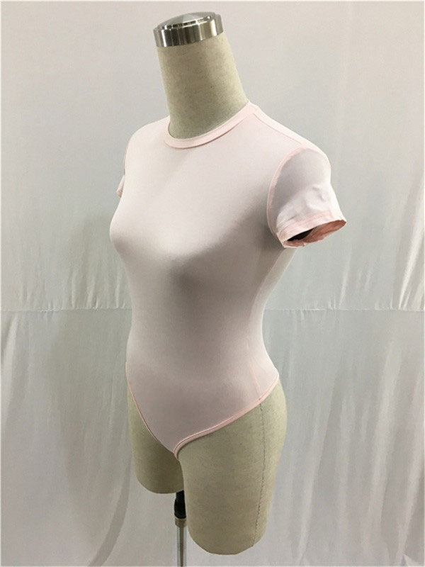 Women Sexy Short Sleeve Bodysuit