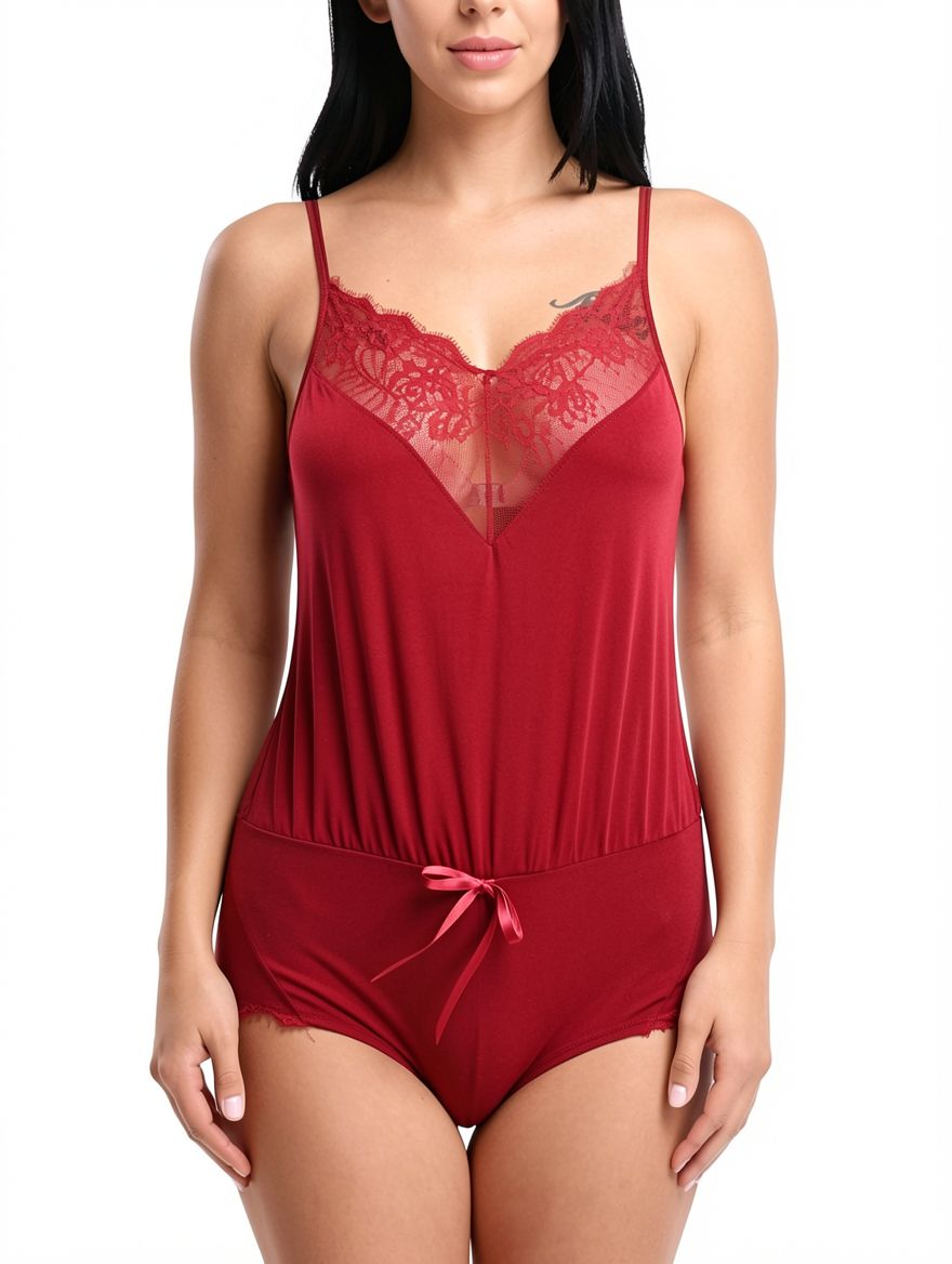 Spaghetti Strap Women Bodysuit