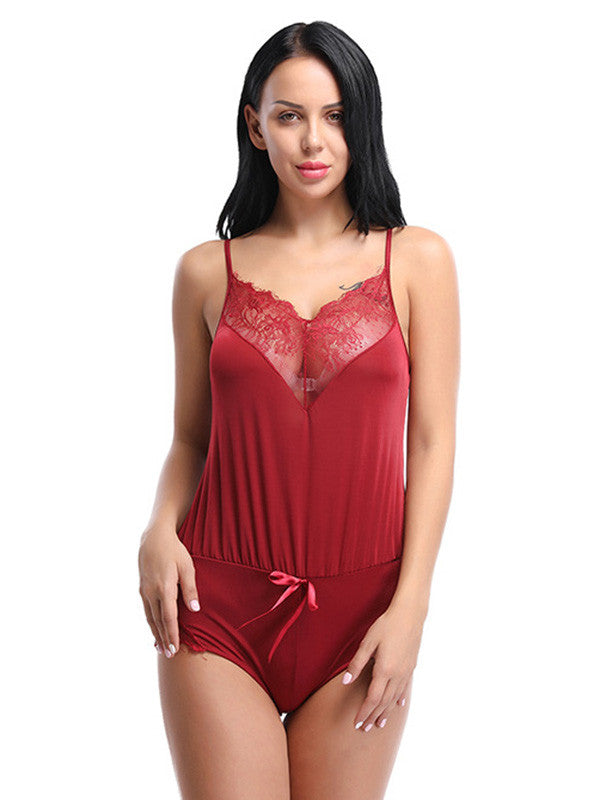 Spaghetti Strap Women Bodysuit
