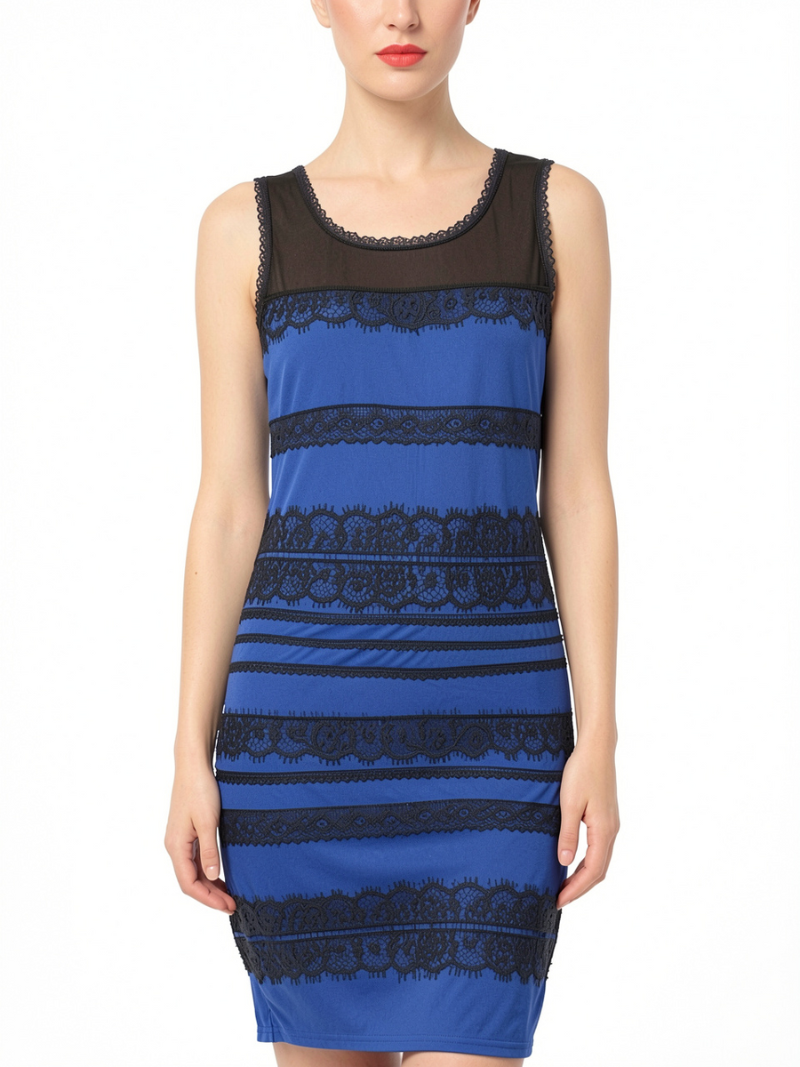 Lace Detail Bodycon Dress