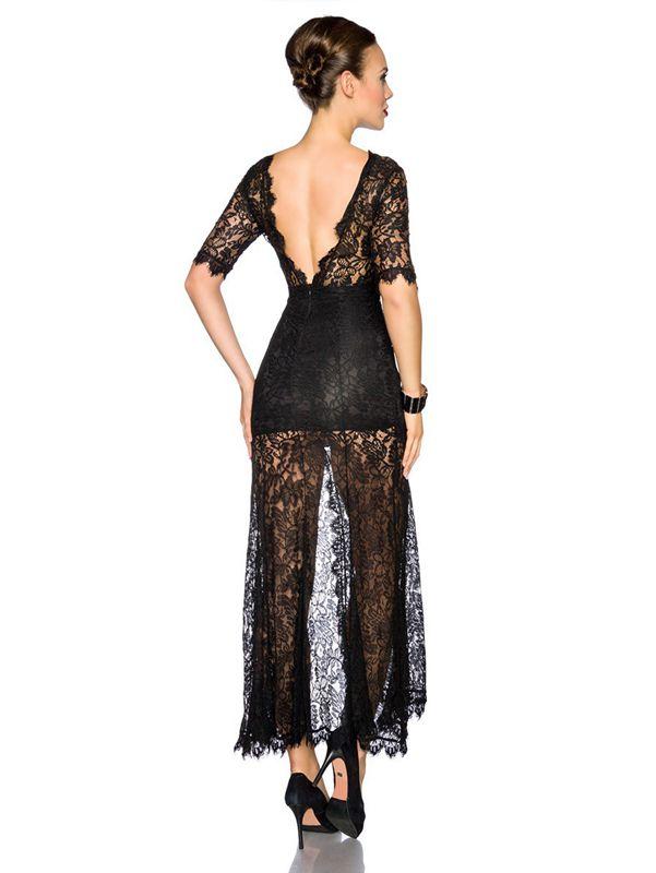 Black Sexy Lace Dress