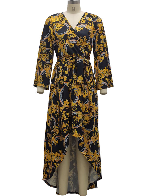 Women Short Front Long Back Maxi Dress