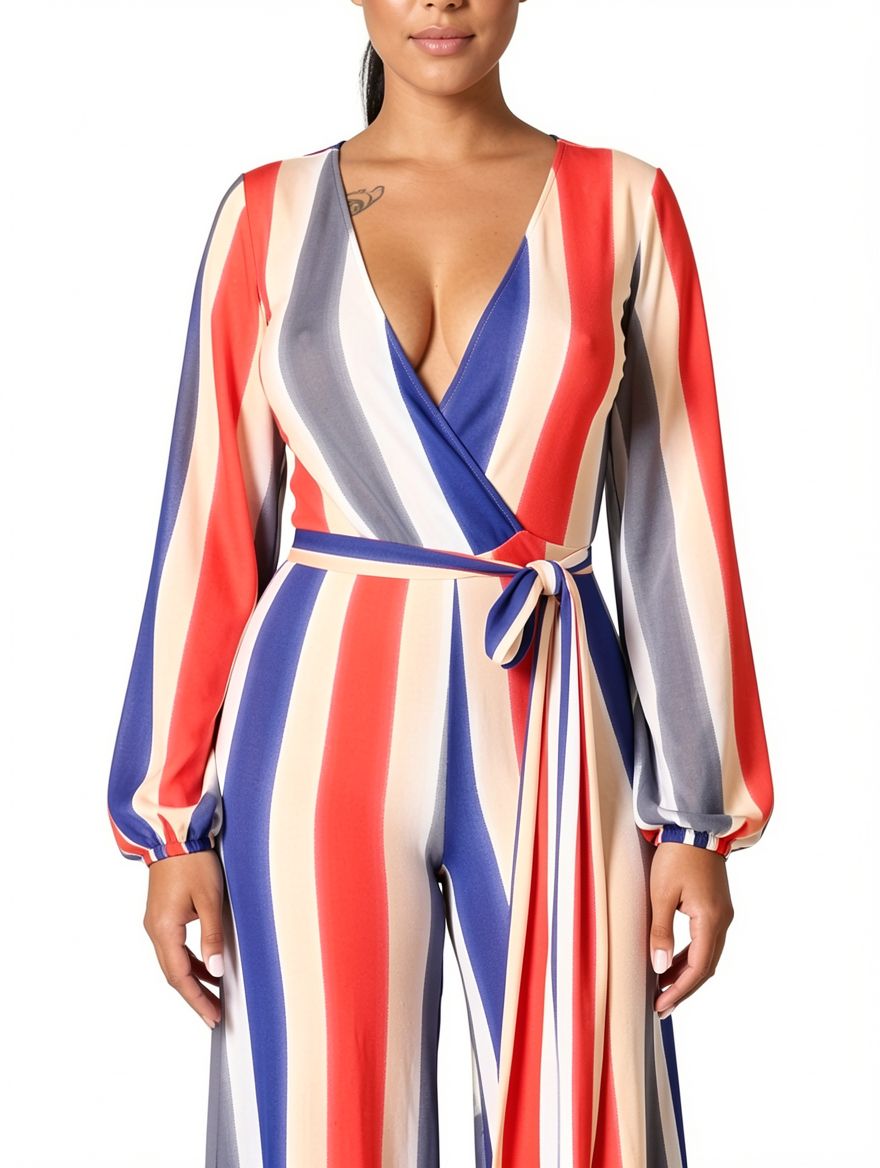 Women Long Sleeve Jumpsuit