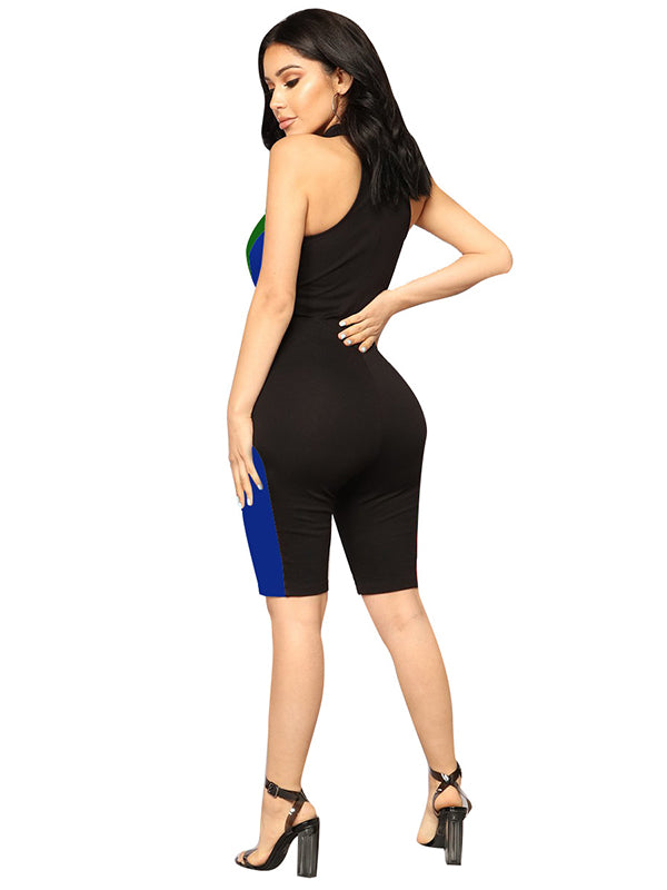 Women Sleeveless Sport Romper