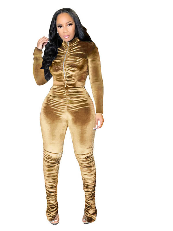 Women Winter Long Sleeve Jumpsuit