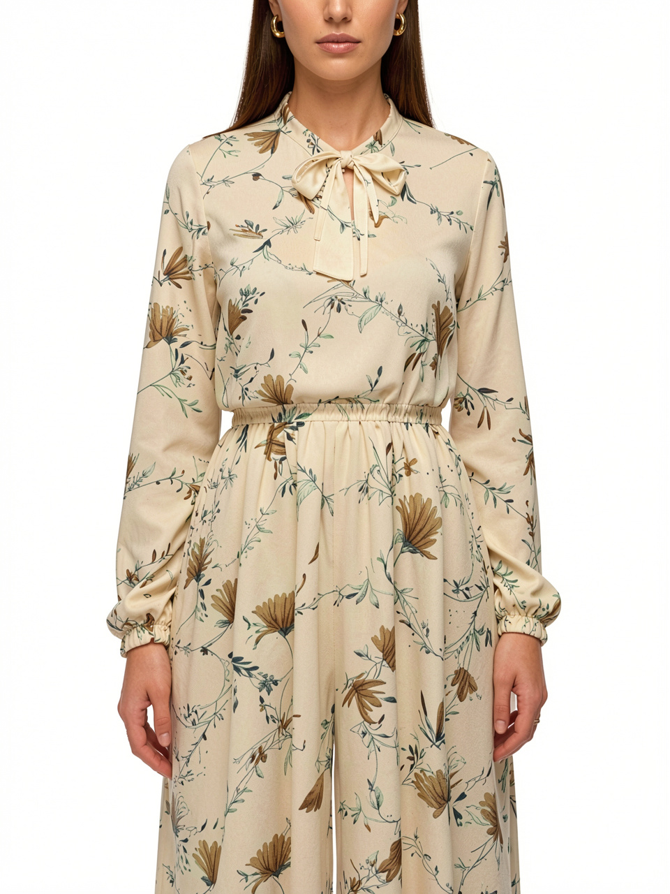Summer Floral Print Casual Shirt Dress